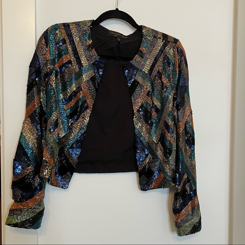 House of Harlow Embellished Jacket